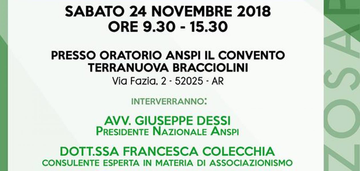 Corso di Formazione a Terranuova Bracciolini